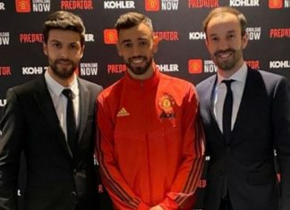 Manchester United oficializa a contratação de Bruno Fernandes