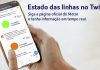 Circulação do Metro de Lisboa em tempo real no twitter